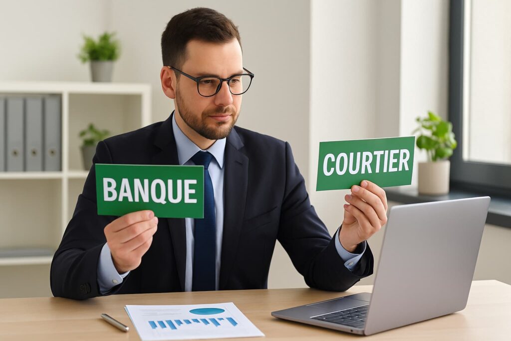 banque ou courtier