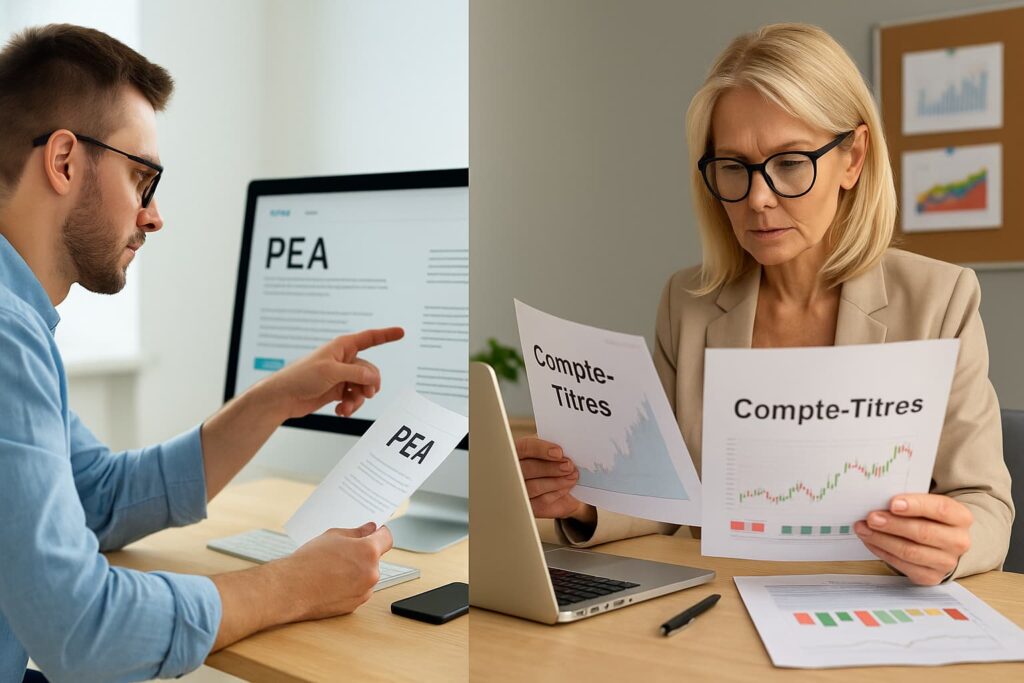 PEA ou compte-titres